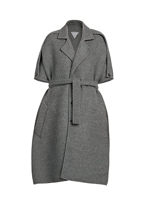 Silk Blend Elegance Coat