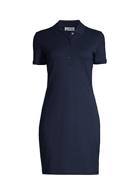 Pique Polo Minidress