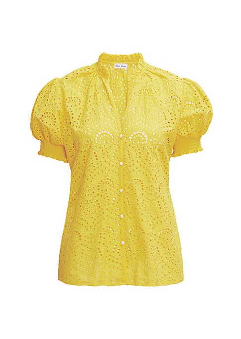 Ruffled Puff Sleeve Blouse