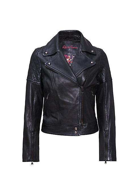 Nappa Leather Moto Jacket