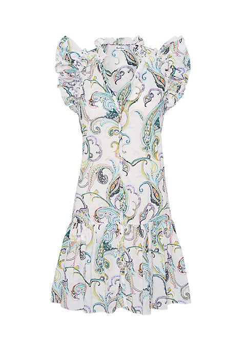 Flirty Paisley Flare Dress