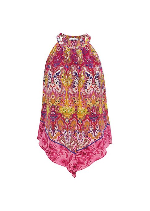 Paisley Halter Blouse