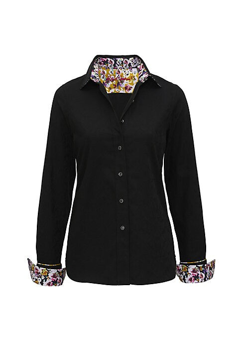 Floral Flair Button-Up
