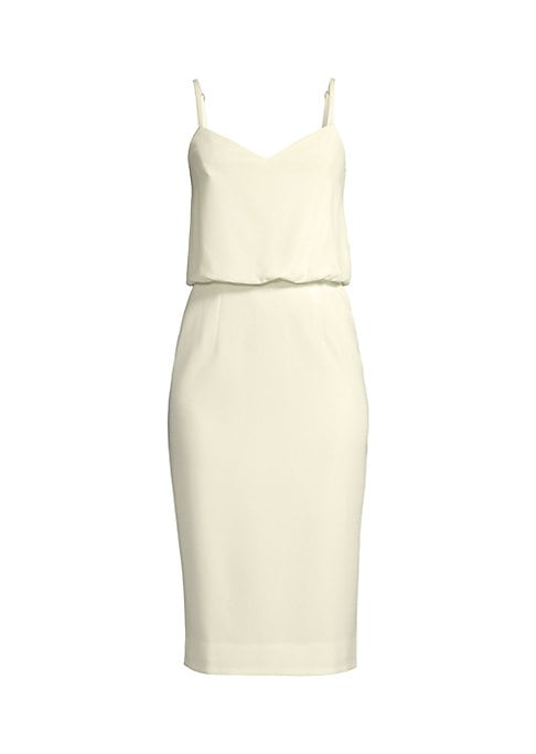 Chic V-Neck Sheath Dress