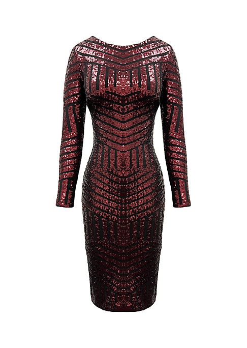 Sparkling Mesh Bodycon Dress