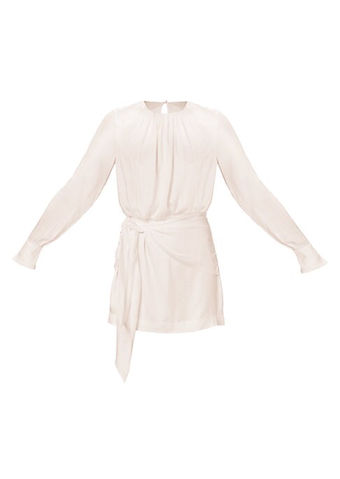 Draped Elegance Minidress