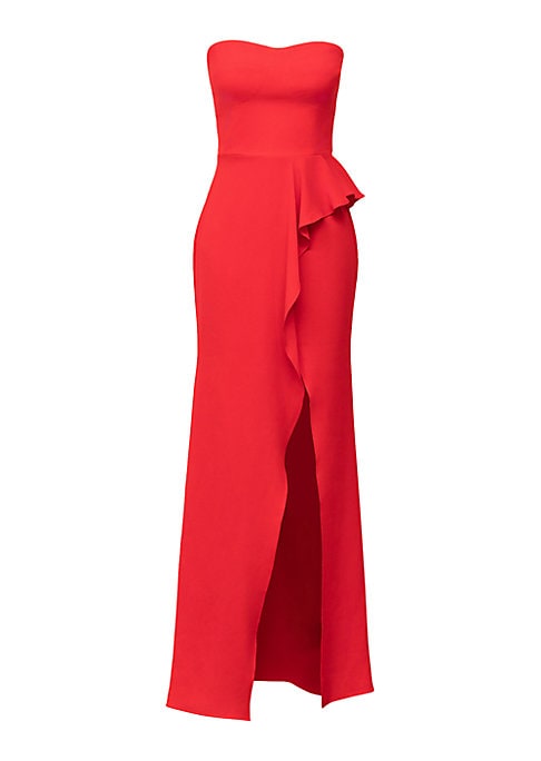 Ruffled Sweetheart Gown