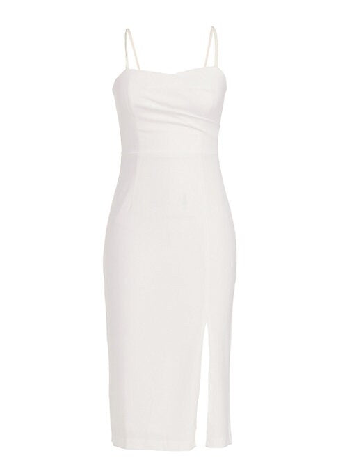 Chic Square Midi Dress