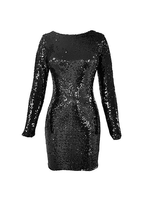 Sparkling Sequin Body-Con Dress