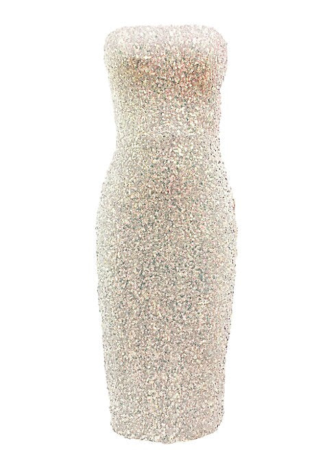 Sparkling Sequin Midi Dress