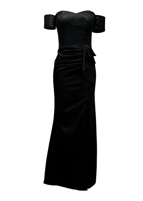 Elegant Off-Shoulder Gown