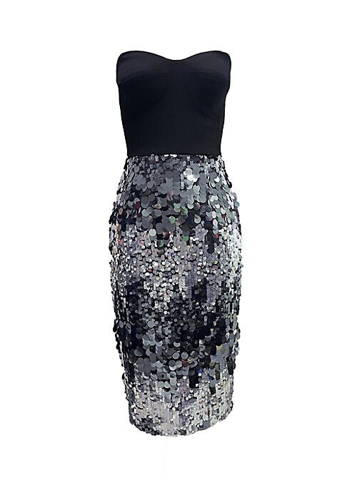 Paillette Pencil Dress