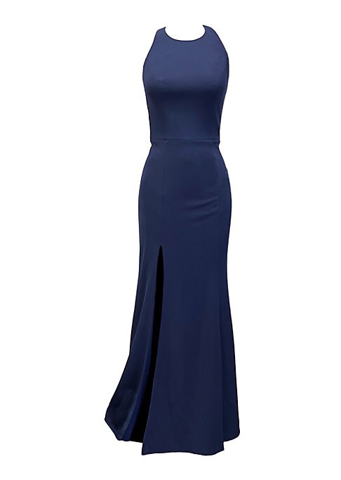 Chic Halter Mermaid Dress