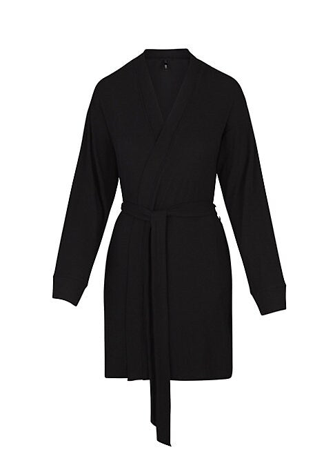 Cozy Ribbed Lounge Robe