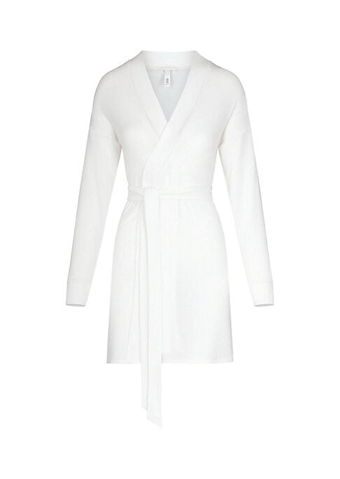 Cozy Ribbed Lounge Robe
