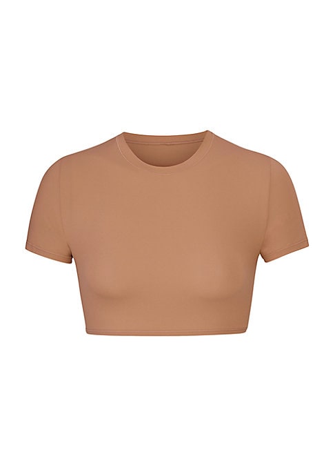 Sculpted Soft Crop Tee
