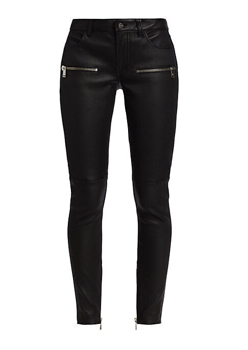 Lux Leather Slim Pants