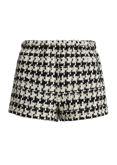 Chic Houndstooth Shorts