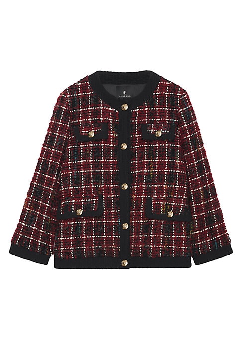 Plaid Luxe Jacket