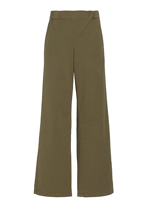 High-Rise Wide-Leg Trousers