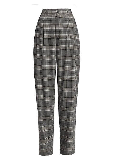 Plaid Elevated Trousers