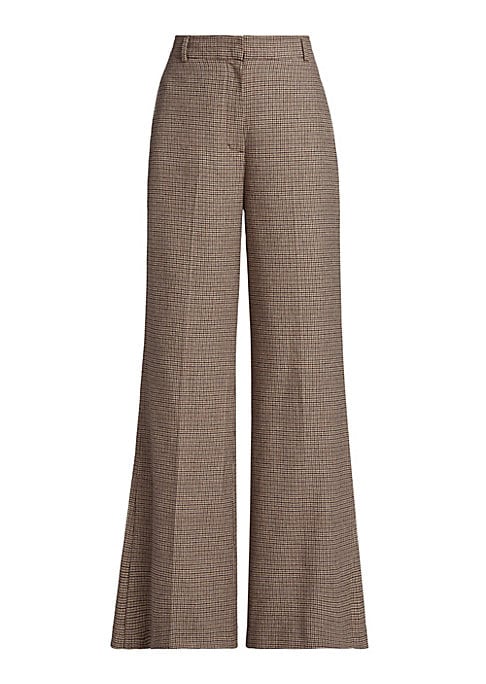 Chic Houndstooth Trousers