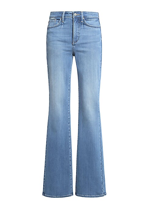 Stretchy Boot-Cut Denim