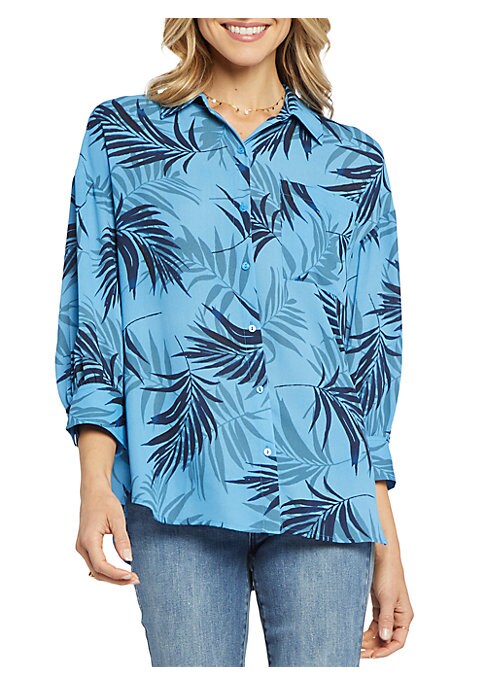 Leafy Elegance Blouse