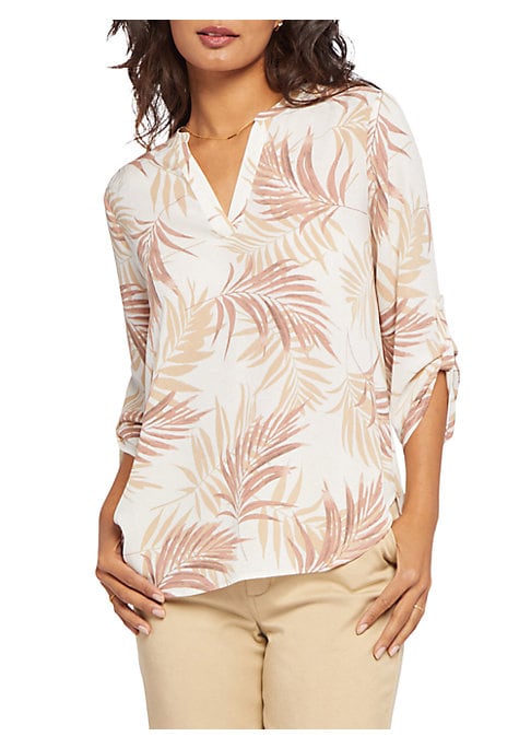 Leafy Elegance Top