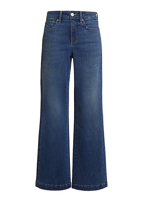 Cropped Straight Leg Denim