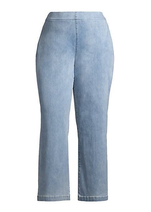 Chic High-Waist Stretch Denim