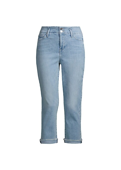 Classic Cuffed Capri Jeans