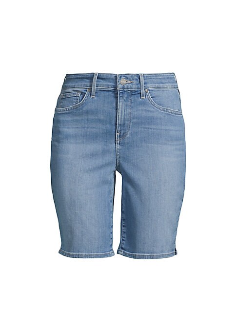 Chic Stretch Denim Shorts