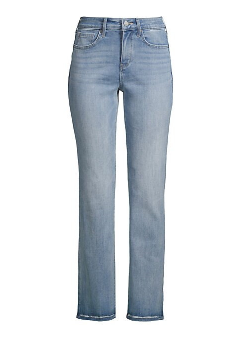 Sleek Straight-Leg Denim