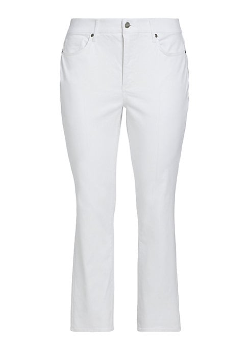 High-Rise Stretch Denim Pants