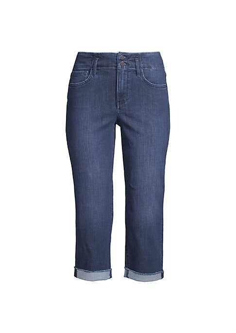 Chic Stretch Capri Jeans