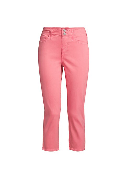 Cropped Slit Cuff Pants