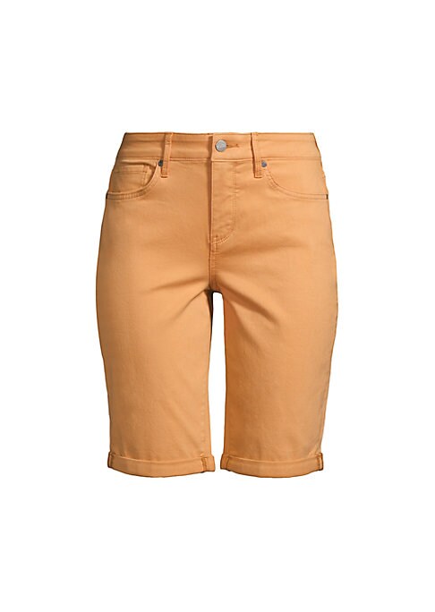 Sleek Mid-Rise Shorts
