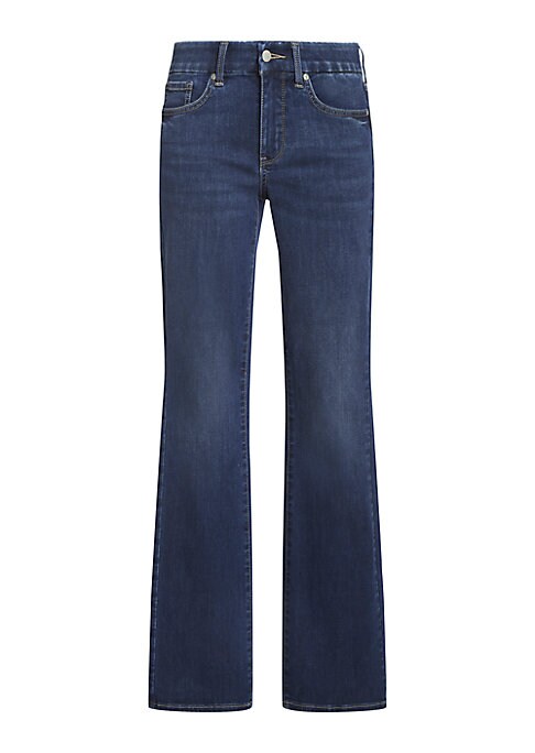 High-Rise Straight Denim Jeans