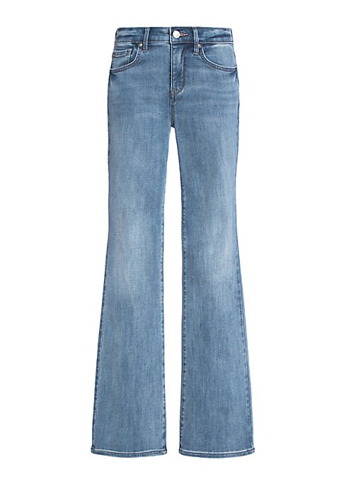 Stretch Boot-Cut Jeans