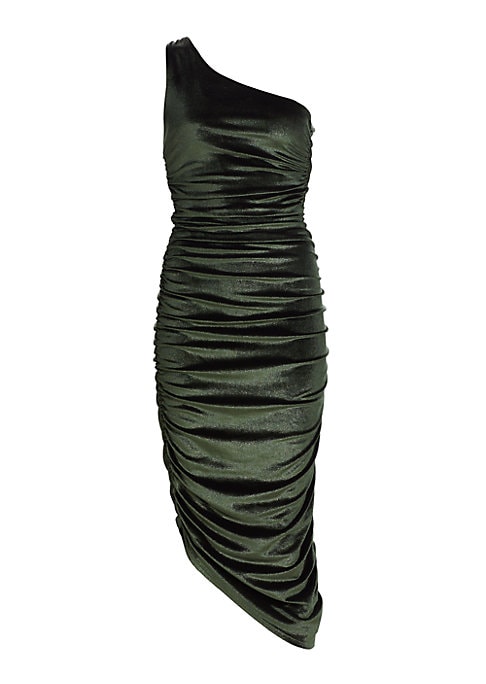 Glam Velvet Midi Dress