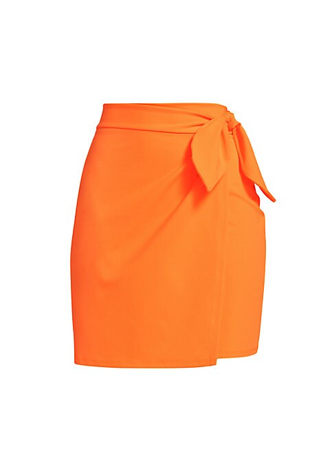 Wrap & Tie Mini Skirt