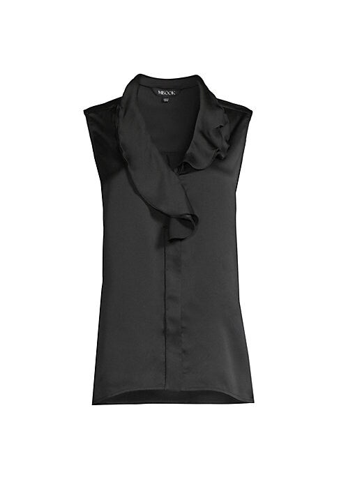 Cascading Ruffle Blouse