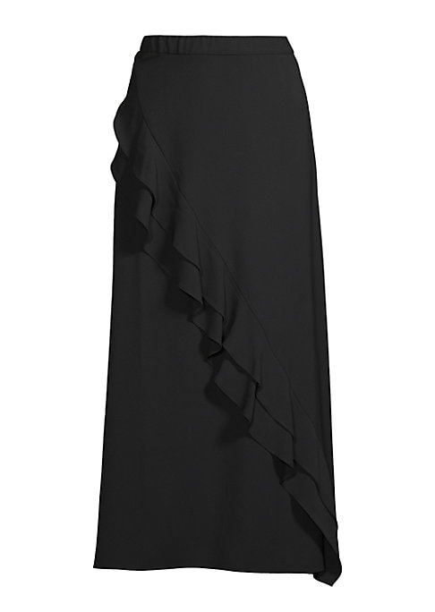 Ruffled Elegance Maxi Skirt