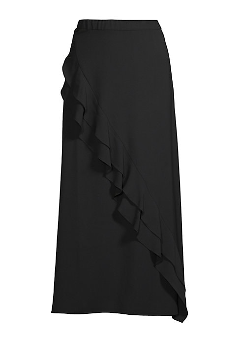 Ruffled Elegance Maxi Skirt