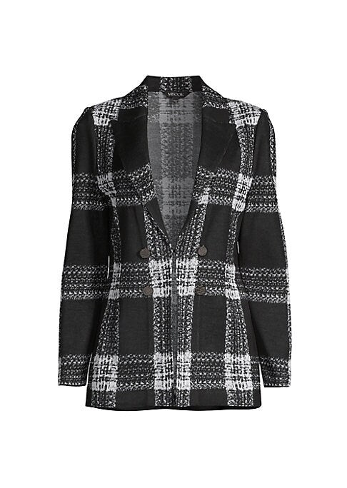 Plaid Chic Blazer