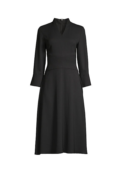 Elegant Flow Midi Dress