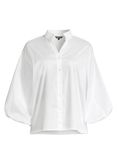 Chic Cotton Poplin Blouse
