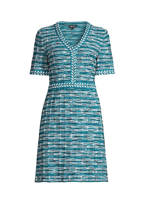 Braided A-Line Dress