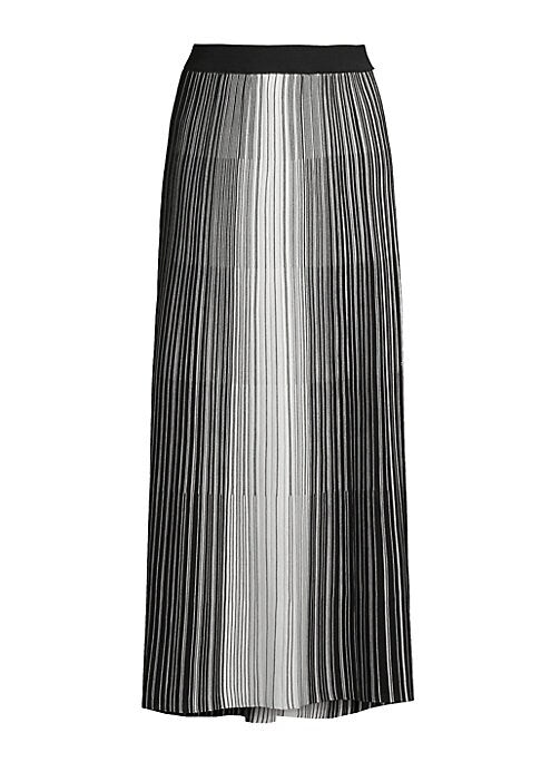 Ombre Pleat Skirt